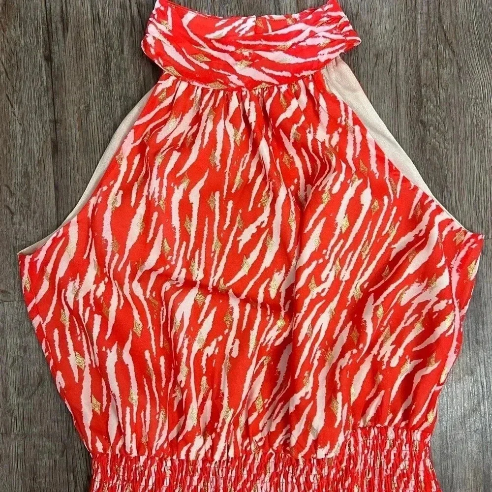 Jade Melody Tam • Zebra Teired Halter Dress - Picture 8 of 14